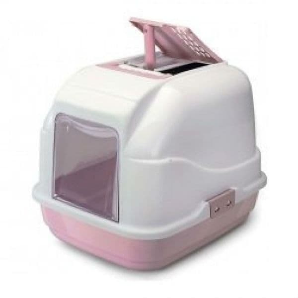 Imac WC Easy Cat Rosa e branco