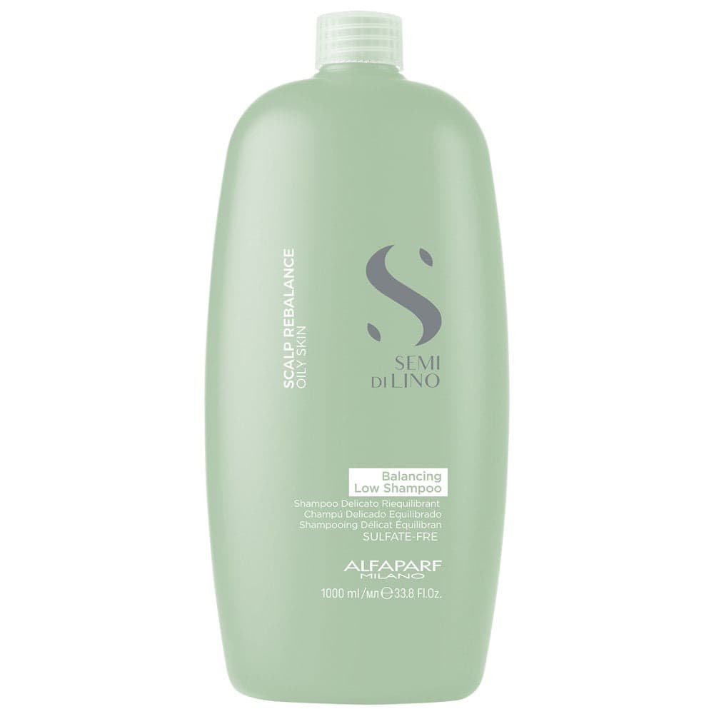 Alfaparf Milano Semi Di Lino Scalp Rebalance Shampoo Couro Cabeludo Oleoso 1000ml