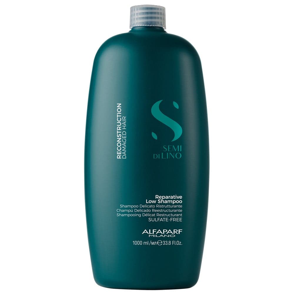 Alfaparf Milano Semi Di Lino Reconstruction Reparative Shampoo Renovador Danificado 1000ml
