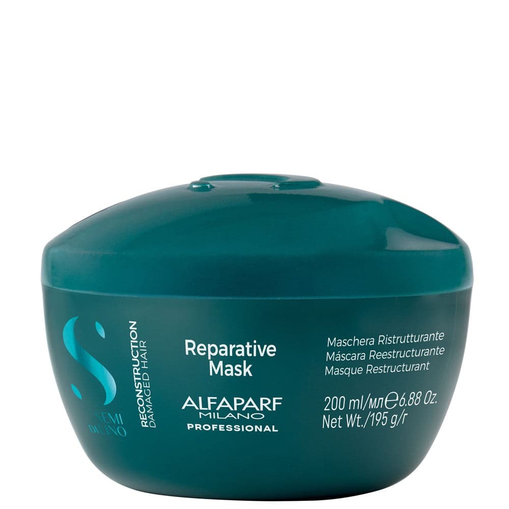 Alfaparf Milano Semi Di Lino Reconstruction Reparative Máscara Regeneradora para Cabelos Danificados 200ml