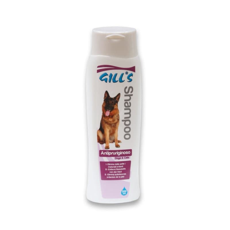 Croci Gill`s Shampoo Anti-Prurido para Cães e Gatos 200 ml
