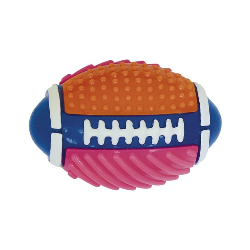 BRINQUEDO BORRACHA TPR SPIKY FOOTBALL LG
