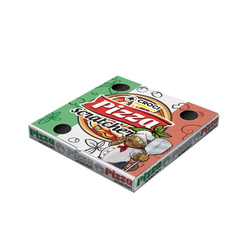 ARRANHADOR GATO EM CARTÃO LOVE PIZZA 40x40x6,5cm