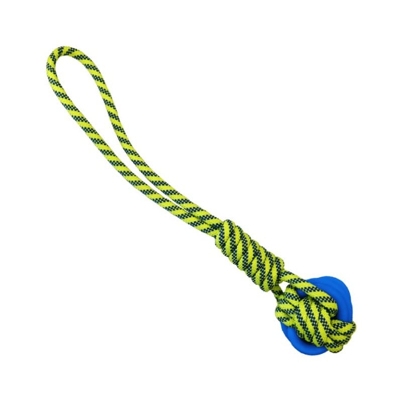 BRINQUEDO CÃO EM CORDA IMPACT C/ BOLA ENTRELAÇADA