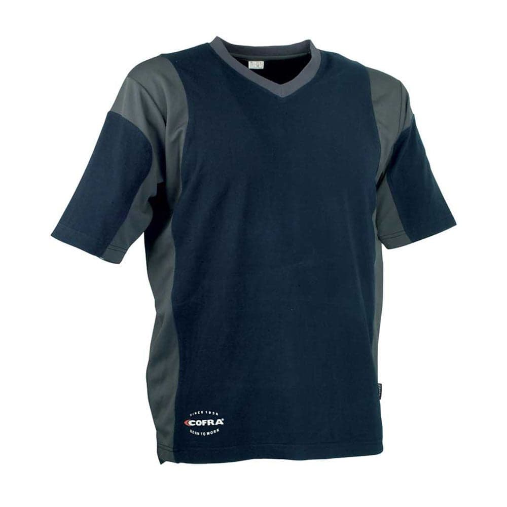 Cofra Java Navy Blue / Dark Grey T-shirt Xl