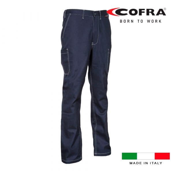 Cofra Calças Lesotho Azul Marinho Tamanho 56