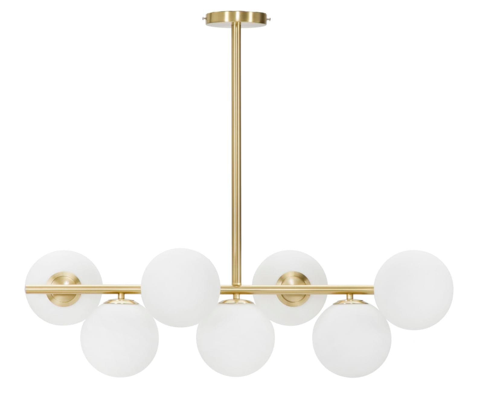 Candeeiro de Teto Glamy 7 Luci Cm 81x30x74
