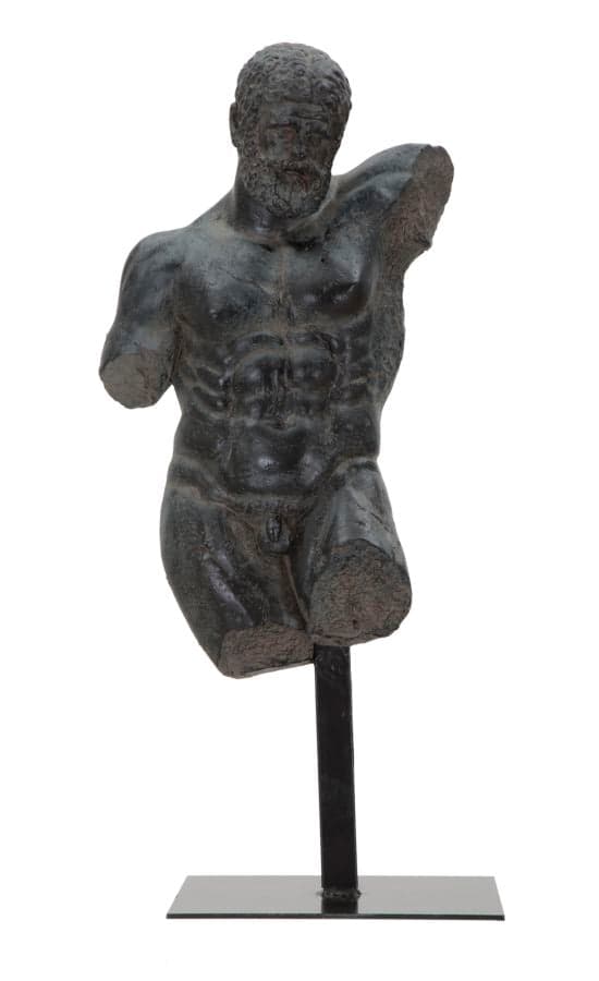 Escultura Museu Homem Cm 26x22x57,5