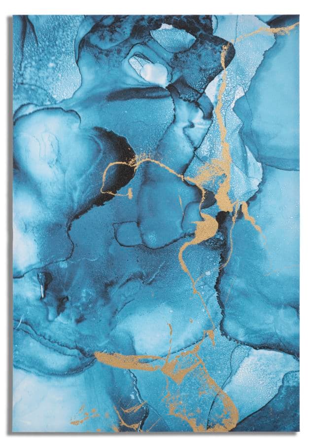 Estampa pintada Azul Rey Cm 80x3x120