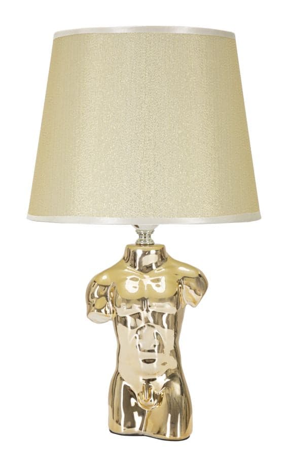 Candeeiro de Mesa de Cabeceira Glam Homem Cm 25x42,5