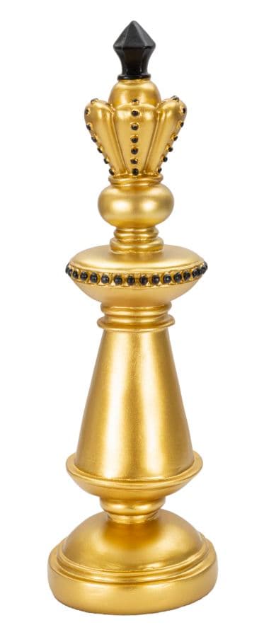 Rei Dourado E Preto Cm ø 11x32,5