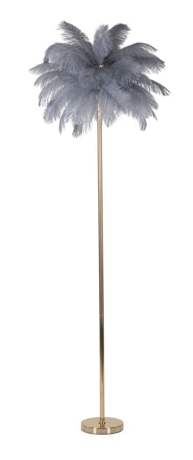 Candeeiro de Pé Palmeira Grigia Cm ø 55x160