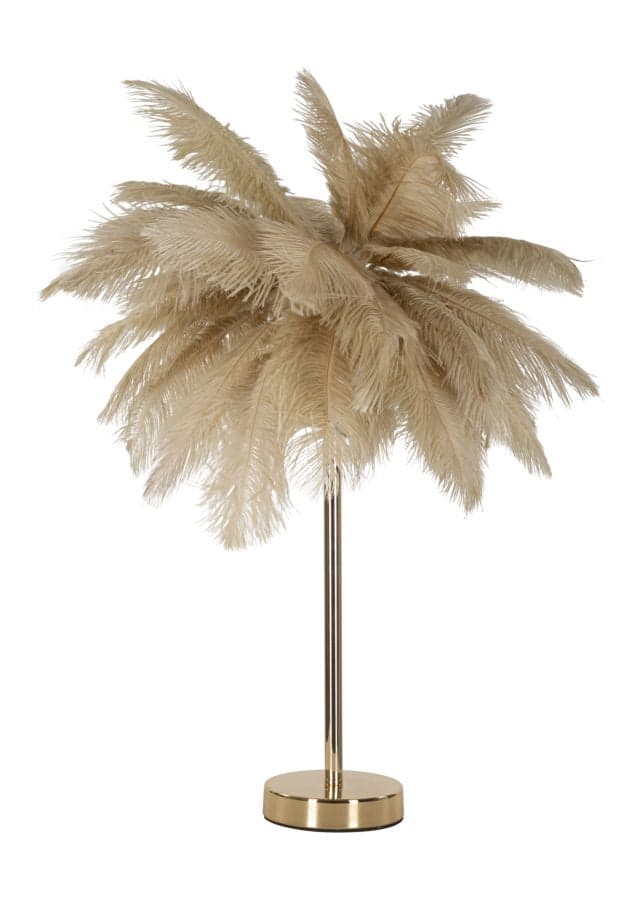 Candeeiro de Mesa Palmeira Cammello Cm ø 55x60