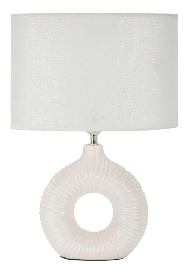 Candeeiro de Mesa Seta Bianca Cm 28,5x15x43
