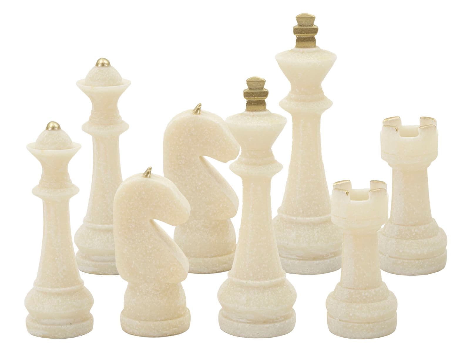 Scacchi Quarzy Conjunto 8 Un. Assortiti Cm ø 4,4x9,2-4,3x13,3-5x16-x4,5x10,3
