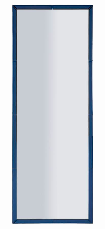 Espelho de Parede Berlino Azul Cm 55x2x150 (misura Espelho Cm 49x143,5)