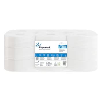 Papel Higiénico (Jumbo) 100mts 2Fls PAPERNET 18un