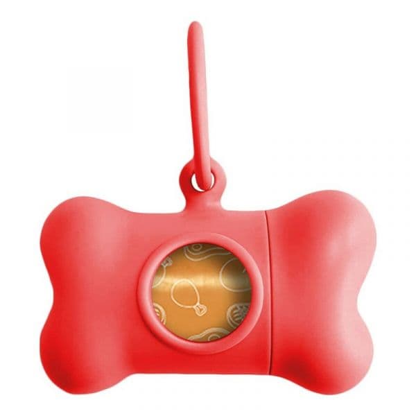 United Dispensador de Sacos Bon Ton Classic Vermelho (8 X 4,2 X 5 cm)