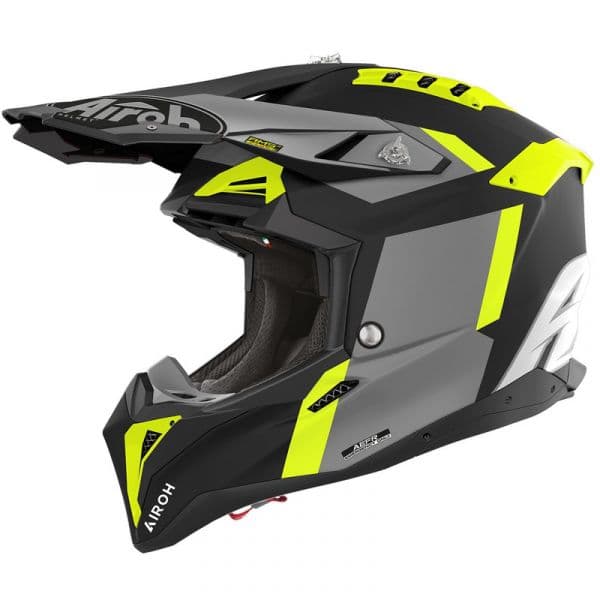 Airoh Capacete Aviator 3 Glory Yellow Matt XS
