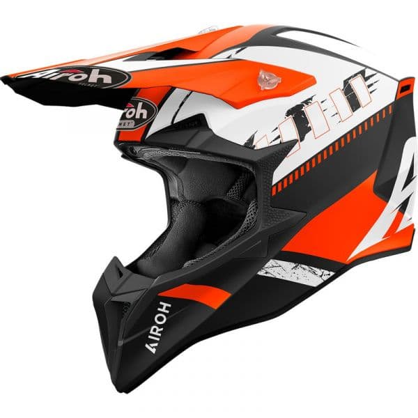 Airoh Capacete Wraaap Feel Orange Matt XL