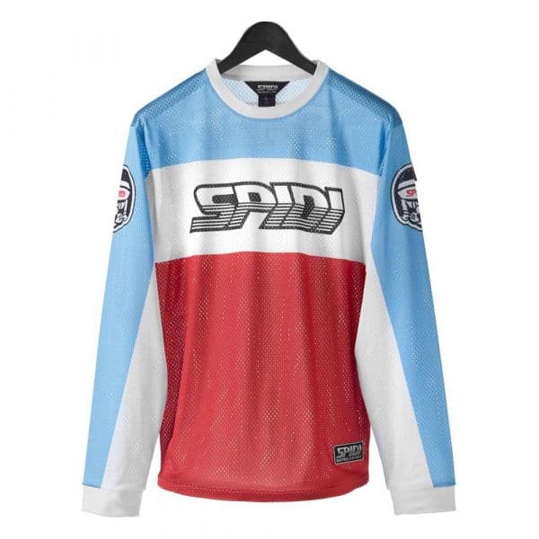 Spidi Camisola Original Dirt Red / Light Blue