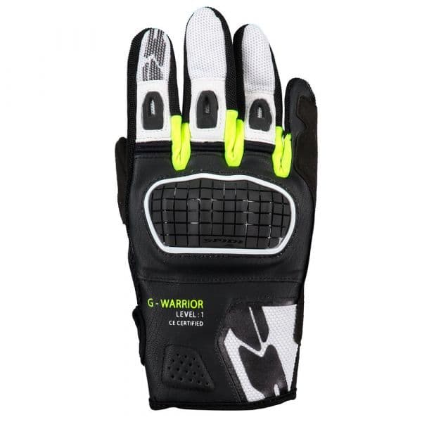 Spidi Luvas G Warrior Black / Yellow Fluo / White - B94-394-3XL