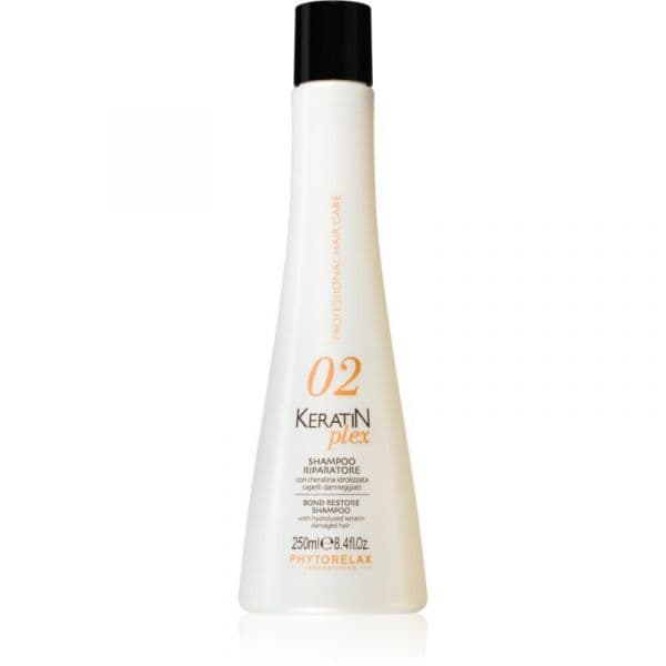 Phytorelax Laboratories Keratin Plex Shampoo Regenerador com Queratina para Cabelos Danificados 250ml