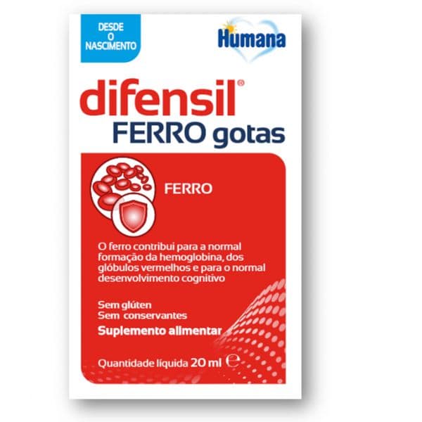Humana Difensil Ferro Gotas 20ml