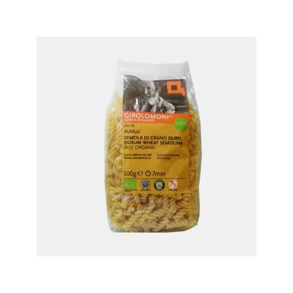 Girolomoni Fusilli Semola de Trigo Duro Bio 500g
