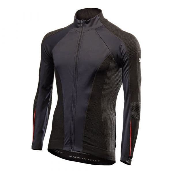 Sixs Windshell Thermo Black / Red - WIWT-XLNE-RO