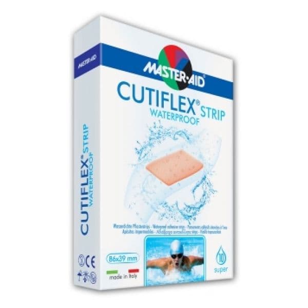 Master-Aid Cutiflex Strip WaterProof 1T 10 Unidades