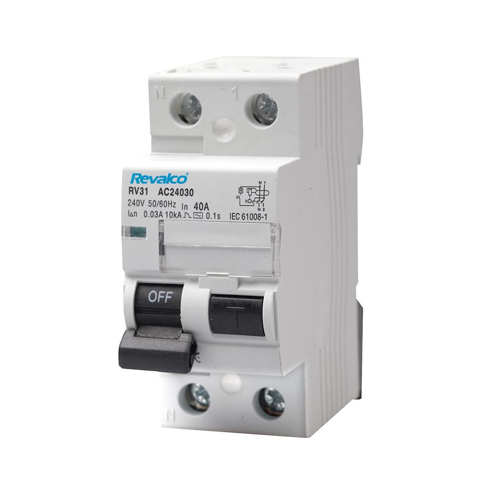DISJUNTOR DIFERENCIAL 2 POLOS REVALCO 25A
