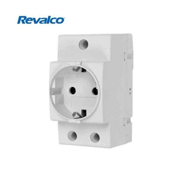 Revalco Tomada Schuko T/tl 16a Modular para Quadro Elétrico - 02581