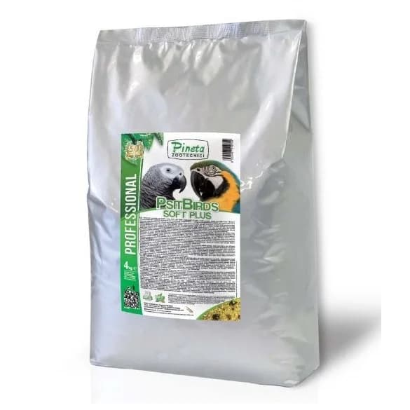 Pineta - PsitaBirds Soft Plus 800Gr.