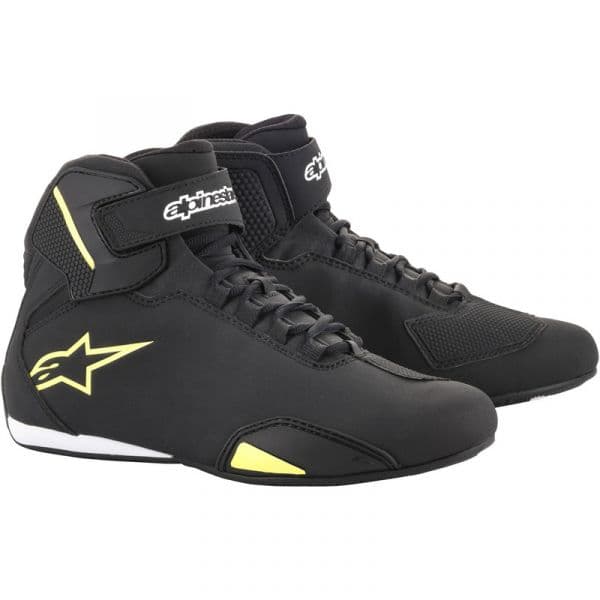 Alpinestars Bota Sektor Black Yellow Fluo 6.5 (eu 38.5)