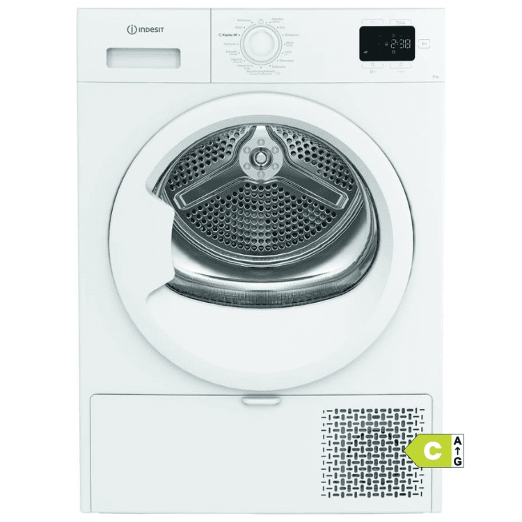 Máquina de Secar Roupa Indesit CYD84DWWSPT 8Kg Classe C