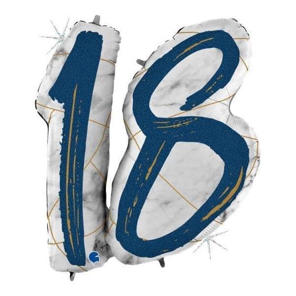 Grabo Balão Foil 36" Mármore 18 - 460031001