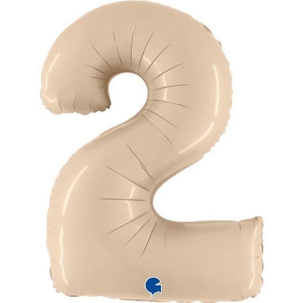 Grabo Balão Foil 40" Nº 2 Creme Satin - 464002001