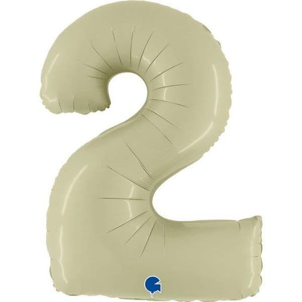 Grabo Balão Foil 40" nº 2 Olive Green Satin 1 un.