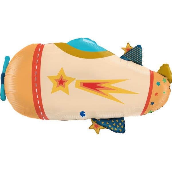 Grabo Balão Foil 29" Avião Fantástico 1 un.