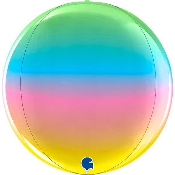 Grabo Balão 11" 4d Globo Rainbow - 460074006