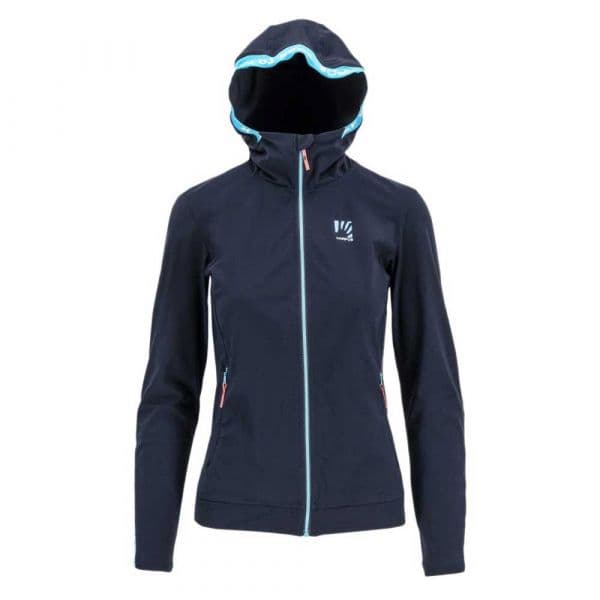 Karpos Easyfrizz Full Zip Sweatshirt Azul XS Mulher