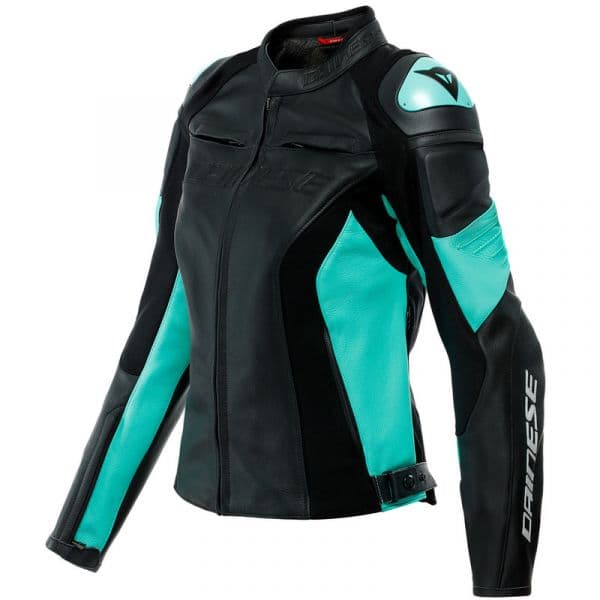 Dainese Casacos Racing 4 Lady Black Acqua-green 46