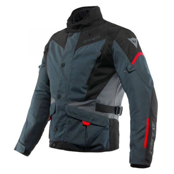 Dainese Casacos Tempest 3 D-dry Ebony Black Lava-red 58