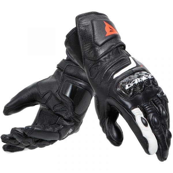 Dainese Luvas Carbon 4 Long Lady Black / Black / White XL