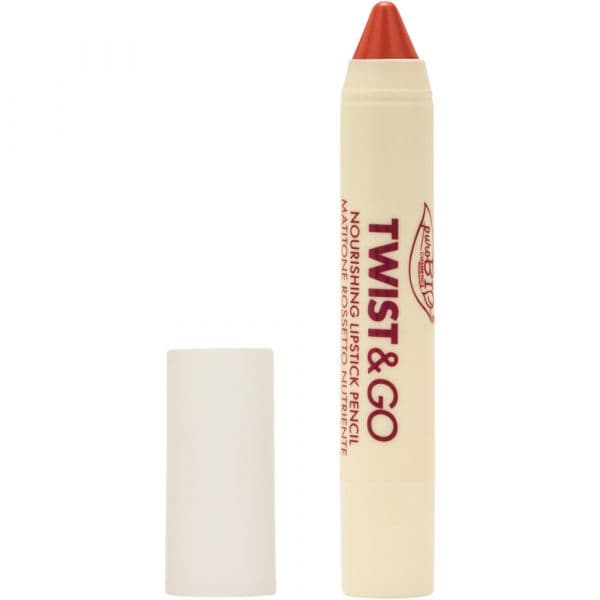 Twist and Go Batom Nutritivo em Lápis 502 Peach Nude 2,9g