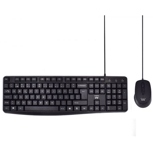 Teclado + Rato Ewent EW3007 PT Preto