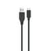Cabo USB 3.2 Gen1 5Gbps 3A, USB-C/M-A/M, preto, AWG24, 1.8 M