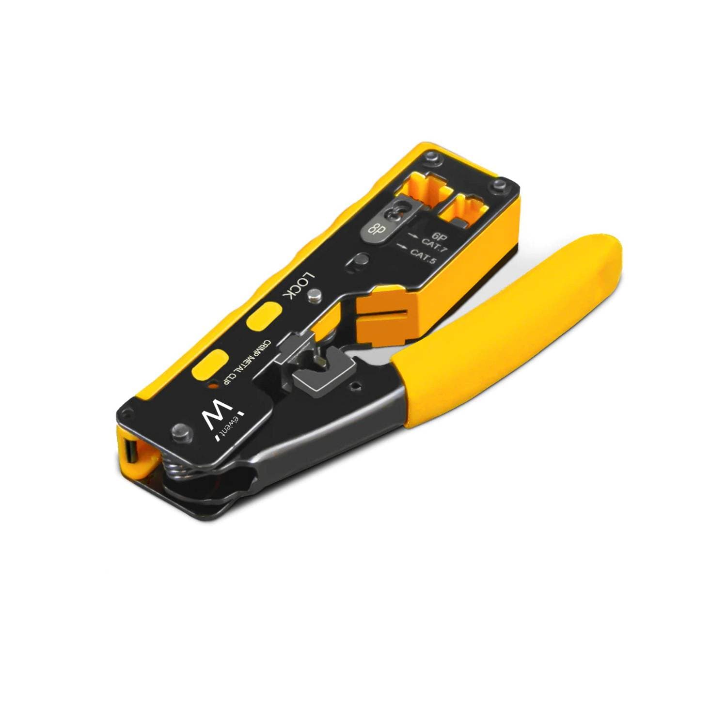 Alicate de Cravar Ewent CAT.5e/CAT.6/CAT.6A/CAT.7 e RJ11/12