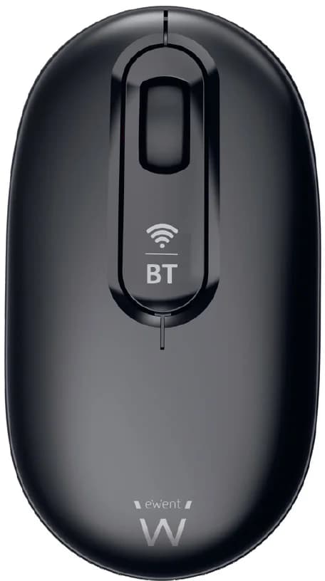 Rato Óptico Ewent EW3241 Dual-Connect Wireless/Bluetooth 1200DPI Preto